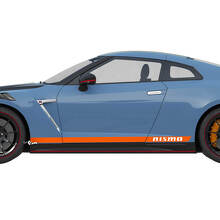 2x Side Doors Graphics Nismo Stripe Line Decal Kit for Nissan GT-R 4
 3