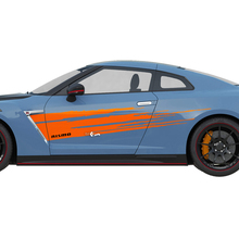 Side Distressed Graphics Nismo Style Decal Kit for Nissan GT-R
 3