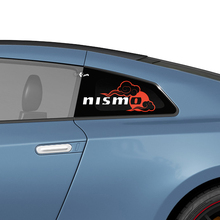 Side Rear Window Nismo Style Graphics Decals Stickers Kit for Nissan GT-R
 2