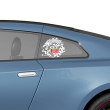 Side Rear Window Nismo Style Graphics Decals Stickers Kit for Nissan GT-R
 2