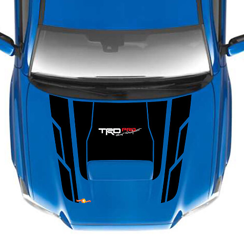 TRD PRO Hood Vinyl Decal Stickers fit to Toyota Tacoma

