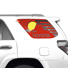 Side Quarter Window Mountains Sunset Vinyl Stickers Decal Kit for Toyota 4Runner
 2