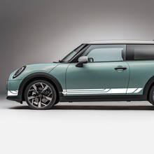 Side Front Doors Racing stripes graphics decal for Mini Cooper S
 2
