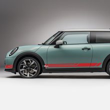 Side Front Doors Racing stripes graphics decal for Mini Cooper S
 3