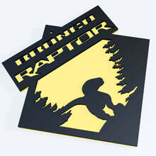 Bronco Raptor Edition Fender Badges Tailgate Emblem 3D Badge
 3