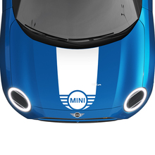 MINI Hood Racing Central Stripe Rally Decal graphics sticker for MINI Cooper
 2