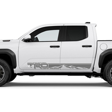 TRD off Road Mountains Side Rocker Panel Decals Stickers for Toyota Tacoma Fourth generation
 2