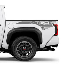 TRD Off Road Geometric Style Bedside Vinyl Decal Sticker for Toyota Tacoma_2