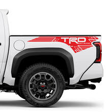 TRD Off Road Geometric Style Bedside Vinyl Decal Sticker for Toyota Tacoma_3