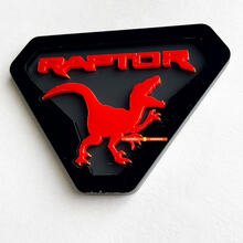 Raptor Edition Fender Badges Tailgate Emblem 3D Badge
 2