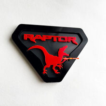 Raptor Edition Fender Badges Tailgate Emblem 3D Badge
 4