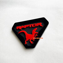 Raptor Edition Fender Badges Tailgate Emblem 3D Badge
 6