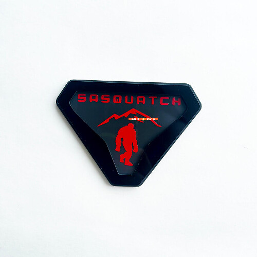 Sasquatch Yeti Bigfoot 3D Fender or Tailgate Badge