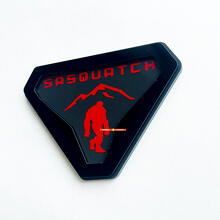 Sasquatch Yeti Bigfoot 3D Fender or Tailgate Badge_3
