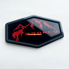 Bronco Mountains Edition Fender Badges Tailgate Emblem 3D Badge
 2