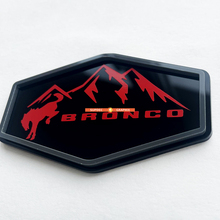 Bronco Mountains Edition Fender Badges Tailgate Emblem 3D Badge
 3