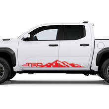 TRD Off Road Side Mountains Rocker Panel Decals Stickers for Toyota Tacoma
 3