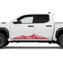 TRD Off Road Side Mountains Rocker Panel Decals Stickers for Toyota Tacoma 2
 3