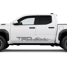 TRD Off Road Side Mountains Rocker Panel Decals Stickers for Toyota Tacoma 5
 2