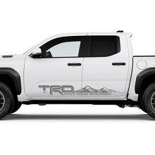 TRD Off Road Side Mountains Rocker Panel Decals Stickers for Toyota Tacoma 5
 2