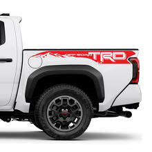 TRD off Road Mountains Bedside Truck Stripe Decals Stickers for Toyota Tacoma 3
