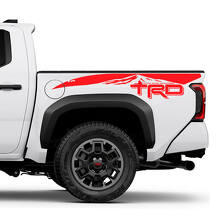 TRD Off Road Mountains Bedside Truck Decals Stickers 2 for Toyota Tacoma 3
