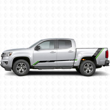 Rising Accent Door & Bedside Vinyl Stripes for Chevrolet Colorado 2nd Gen 2015-2022_4