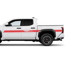 TRD off Road Doors Side Bedside Stripe Truck Decals Stickers for Toyota Tacoma 4th Gen
 3