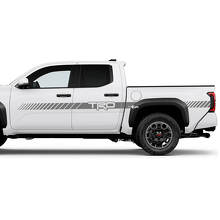 TRD off Road Doors Side Bedside Racing Stripe Truck Decals Stickers for Toyota Tacoma 4th Gen
 2