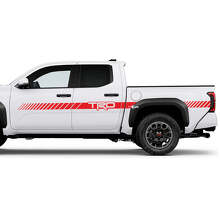 TRD off Road Doors Side Bedside Racing Stripe Truck Decals Stickers for Toyota Tacoma 4th Gen
 3