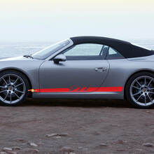 Side 911 Doors Stripes Kit Decal Sticker for Porsche 911
 3