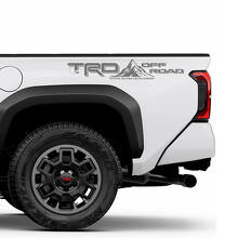 TRD off Road Doors Side Bedside Racing Stripe Truck Decals Stickers for Toyota Tacoma 4th Gen
 2