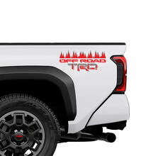 TRD off Road Doors Side Bedside Trees Truck Decals Stickers for Toyota Tacoma 4th Gen
 2