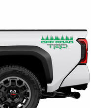 TRD off Road Doors Side Bedside Trees Truck Decals Stickers for Toyota Tacoma 4th Gen
 3
