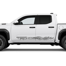 TRD Off Road Side Wave Rocker Panel Decals Stickers for Toyota Tacoma 2
 2