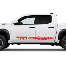 TRD Off Road Side Wave Rocker Panel Decals Stickers for Toyota Tacoma 2
 3