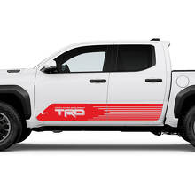 TRD Off Road Side Racing Stripes Rocker Panel Decals Stickers for Toyota Tacoma
 3