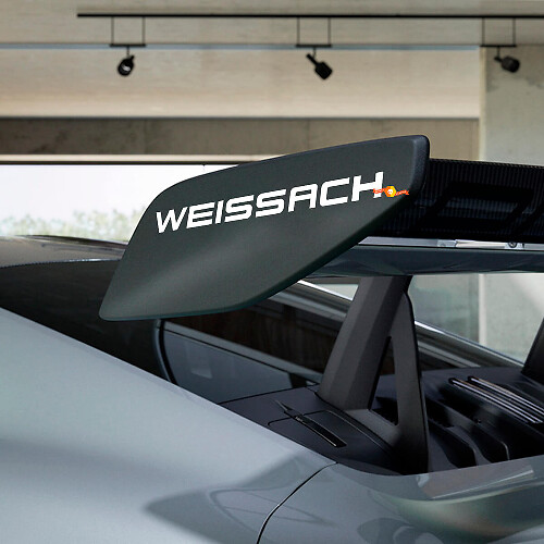 Weissach RS Spoiler Decal Sticker for Porsche GT3
