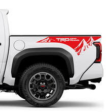 TRD Off Road Mountains BedSide Side Truck Decals Stickers for Toyota Tundra
 3