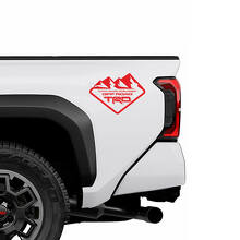 TRD Off Road Mountains BedSide Side Truck Decals Stickers for Toyota Trucks 3
 3