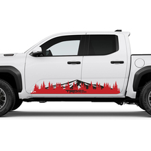 TRD Off Road Side Mountains Trees Rocker Panel Decals Stickers for Toyota Tacoma Truck
 3