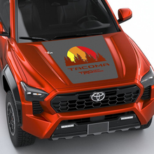 Toyota Tacoma Vintage Stripes Topographic Map Side Hood Tailgate decals Stickers
 2