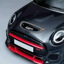 Hood Scoop Decal graphics sticker for Mini Cooper GP2 GP3
 2