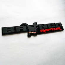 Bronco Raptor Fender Badges Tailgate Emblem 3D Badge
 5