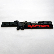 Bronco Raptor Fender Badges Tailgate Emblem 3D Badge
 7