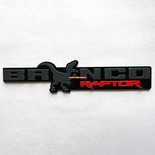 Bronco Raptor Fender Badges Tailgate Emblem 3D Badge
 8