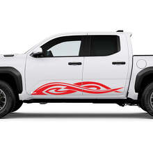 Tribal Side Rocker Panel Decals Stickers for Toyota Tacoma
 3