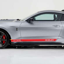 GT500 Shelby Seuils de Porte Autocollants 2 pour Musclecar Musclecarmodel 3