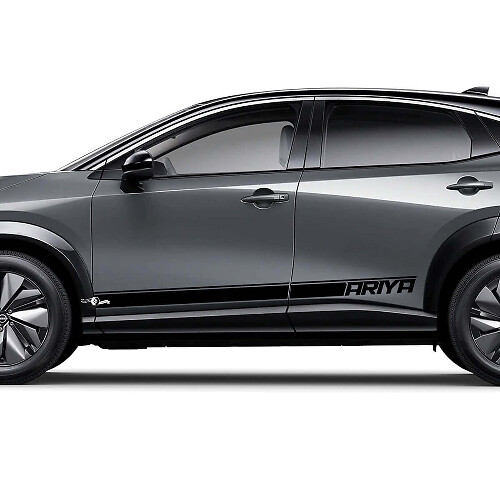 Sides Stripes Graphics Decal Kit for Nissan ARIYA
