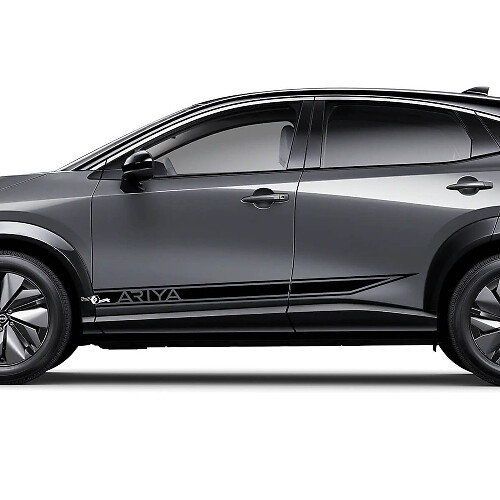 Sides Stripes Graphics Decal Kit for Nissan ARIYA 3
